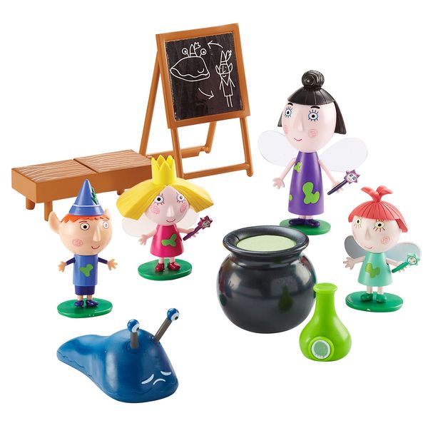 Ben & Holly's Magic Potion Class, scaled preschool figures, imaginative play, Ben & Holly's Little Kingdom, nanny plum