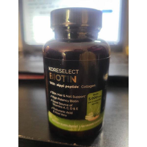Koreselect Biotene 5000 mg 60 caps BB 01/2026