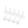MUXSAM 100pcs White Plastic Golf Balls Tees For Training And Pratice