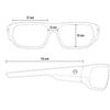Magpul Sunglasses Rectangular Radius Eyewear-Black Frame, Gray Lens, Multi, One Size