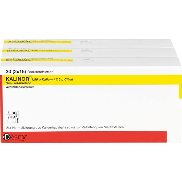 KALINOR Effervescent Tablets Pack of 90