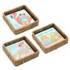 Mud Pie Pool Lady Cocktail Napkin Set, Pool Boy, 6" x 6"