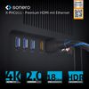 sonero Premium High Speed HDMI Cable with Ethernet 5 m