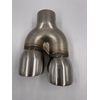 DIFFERENT TRENDS DUAL 3" WALL ANGLE TIP EXHAUST TIP DT-24096L