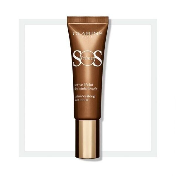 Clarins SOS Face Primer 1oz Enhances Deep Skin Tones Preps & Moisturizes 07 Moch