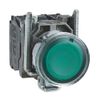 Illuminated Push Button, 22Mm, Green