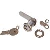 Hardware Essentials 852235 Keyed Door and Utility Cam Door Locks Chrome 3/4"