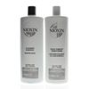 Nioxin System 1 Cleanser + Scalp Therapy 33.8Oz/Liter DUO (New Packaging)