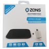 Zens ZESC12BPD/02 Wireless Charger w/Power Adapter & Additional Wall Charger