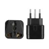 2 Pack Swiss Plug Adapter UK to Swiss Adapter