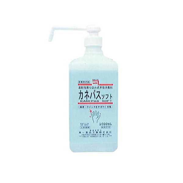 Hand sanitizer (Kanepas Soft) 1000mL with pump 1 bottle