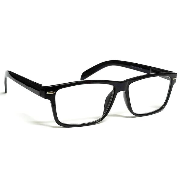 TWINKLE TWINKLE Reading Glasses Spring Hinge Mens Womens Classic Reader R141 (Black, 2.75 Magnification)