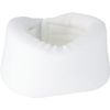 DMI Soft Foam Cervical Collar Neck Support,Adjustable, Comfortable, Hand Washable, Medium, White