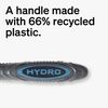 Schick Hydro 5 Disposable Razor for Men with Hydrating Gel Reservoir, 3 Count (Pack of 1)