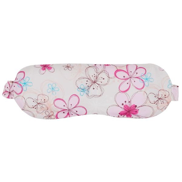 Koji Company 185511 Eye Mask, Salt Eye Pillow, Cool Espoir, Made in Japan, Floral Print, Pink