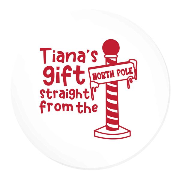 Flox Creative Magnet Personalised Gift from North Pole