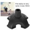 Cane Tip, Walking Stick Self Standing Quad Support Four Base Support Cane Tip with Feet Walking Stick Accessories