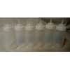 24/ CASE 16 oz Clear Plastic Squeeze Bottle Condiment Dispenser Ketchup