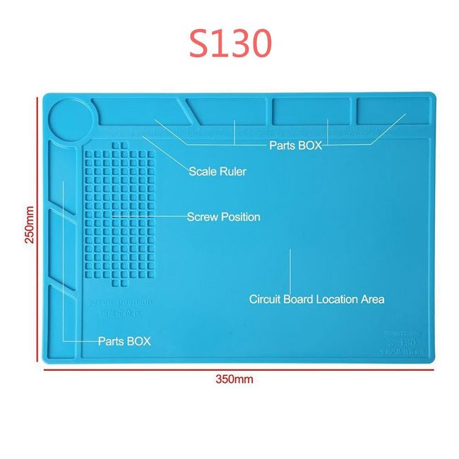 Silicone Pad Phone Repair Magnetic Heat Insulation Soldering Iron