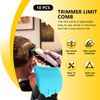 LO MERECES Updated 10Pcs Hair Clipper Guards Cutting Combs for TPOB Slime2 - Multiple Colors