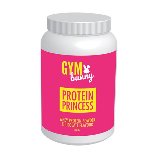 GYM BUNNY PROTEIN PRINCESS WHEY PROTEIN ISOLATE POWDER CHOC