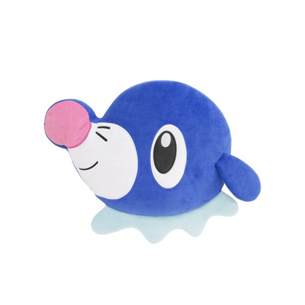 Mochifuwa Cushion PZ21 Pokémon Plush Toy, Popplio (Face), Height 15.0 Inches (38 cm)