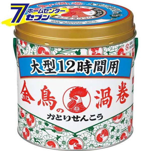 Kincho Uzumaki Large 12-hour Can 40 Rolls by Dai Nippon Jochugiku [Kincho KINCHO Insect Repellent Insecticide Repellent Mosquito Repellent Products Mosquito Coils]