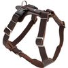 HUNTER AALBORG Dog Harness, Leather, XS, Dark Brown