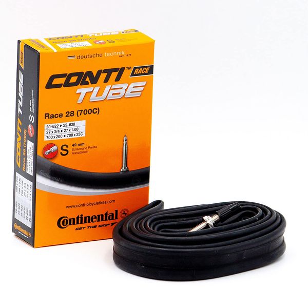 Continental 700c Presta Valve Tube - 42mm - 42mm Presta