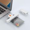 CAC Reade - DOD Military USB Common Access CAC Smart Card Reader ID CAC Card Reader Compatible with Windows, Mac OS and Linux Mini and Foldable