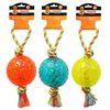 Boss Pet Chomper TPR Ball Rope Tug