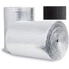 Reflective Black Reflective Bubble Spiral Duct WRAP HVAC Insulation Roll 6" X100'