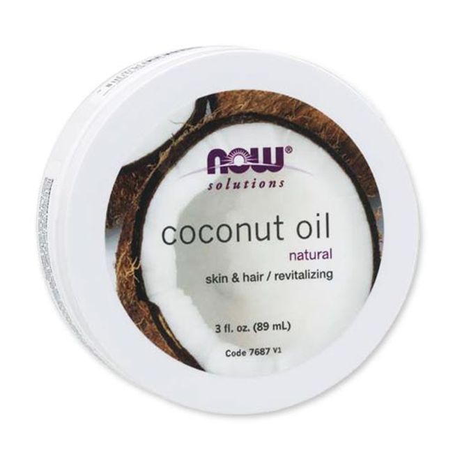 NOW Foods Natural Coconut Oil 89ml (3floz) Now Foods