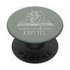 Nur Noch Ein Kapitel - Book Lovers with Floral Pattern (Sage Green) PopSockets with Interchangeable PopGrip