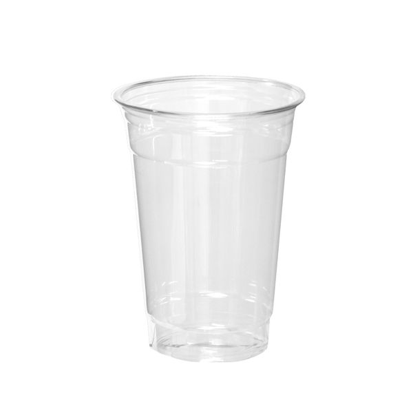 Party Essentials 20 Count Soft Plastic Party Cups, 16-Ounce, Clear