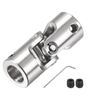 DMiotech 1pcs 10mm-10mm Rotatable Universal Steering Shaft U Joint Coupler Coupler Connector Motor for 3D Printer CNC Machine