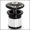 Xlc 1.1/8" Black Alloy Re-Usable Ahead Plug