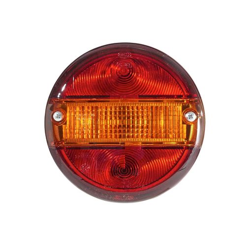 Hella 2SD 001 685-231 Rear light - Illumination - 24/12V - Surface-mounted/screwed - Indicator colour: red/yellow - Plug: Flat plug - left/right - Quantity: 1