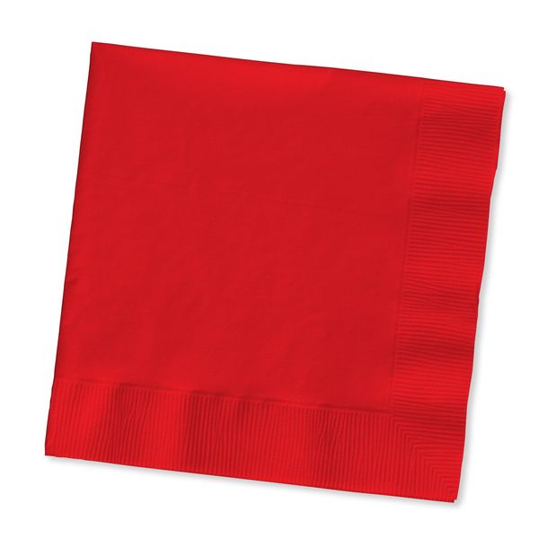 Classic Red, Beverage Napkin, 3 Ply, 50 ct