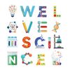 We Love Science Banner,Party Decorations, Back to school