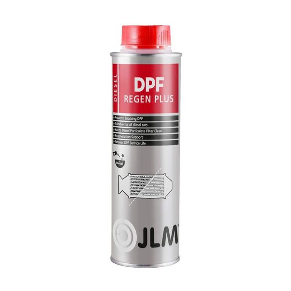 JLM Diesel Particulate Filter (DPF) Regen Plus | Engine Cleaner Additive, 250ml