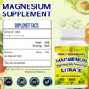 3 Pack  Magnesium Citrate - Relaxation,Sleep, Nervous & Digestive System Support