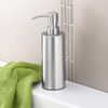 Stainless steel soap dispenser