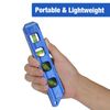 WORKPRO 8-Inch Magnetic Torpedo Level Aluminum Alloy Construction 4 Bubble Vials