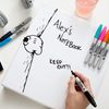 Sharpie Permanent Markers | Fine Point | Assorted Colours | 4 Count