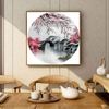 Cross Stitch, Chinese Style, Landscape, Round, C0276
