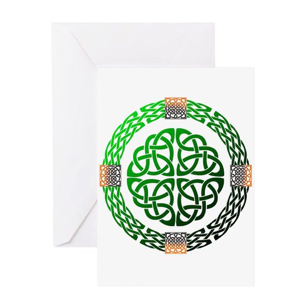 CafePress Celtic Knots Greeting Cards Folded Greeting Card Matte