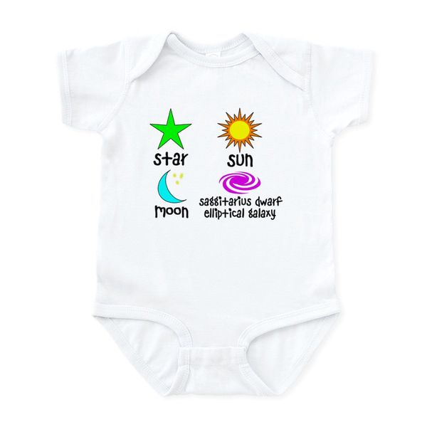 CafePress Astronomy For Smart Babies Infant Bodysuit Infant Bodysuit Baby Romper