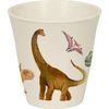 Die Spiegelburg Dino Freunde Children's Plastic Cups, 8 cm High, Diameter 7.5 cm, Dishwasher Safe, Microwave Safe, from 6 Months