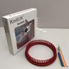KnitUK Round Knitting Loom Red 62 Pegs (Medium Gauge Loom)